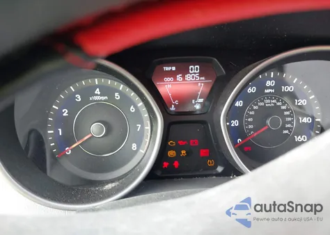 2013 Hyundai Elantra Gls из США, поврежденный, VIN 5NPDH4AE1DH205489